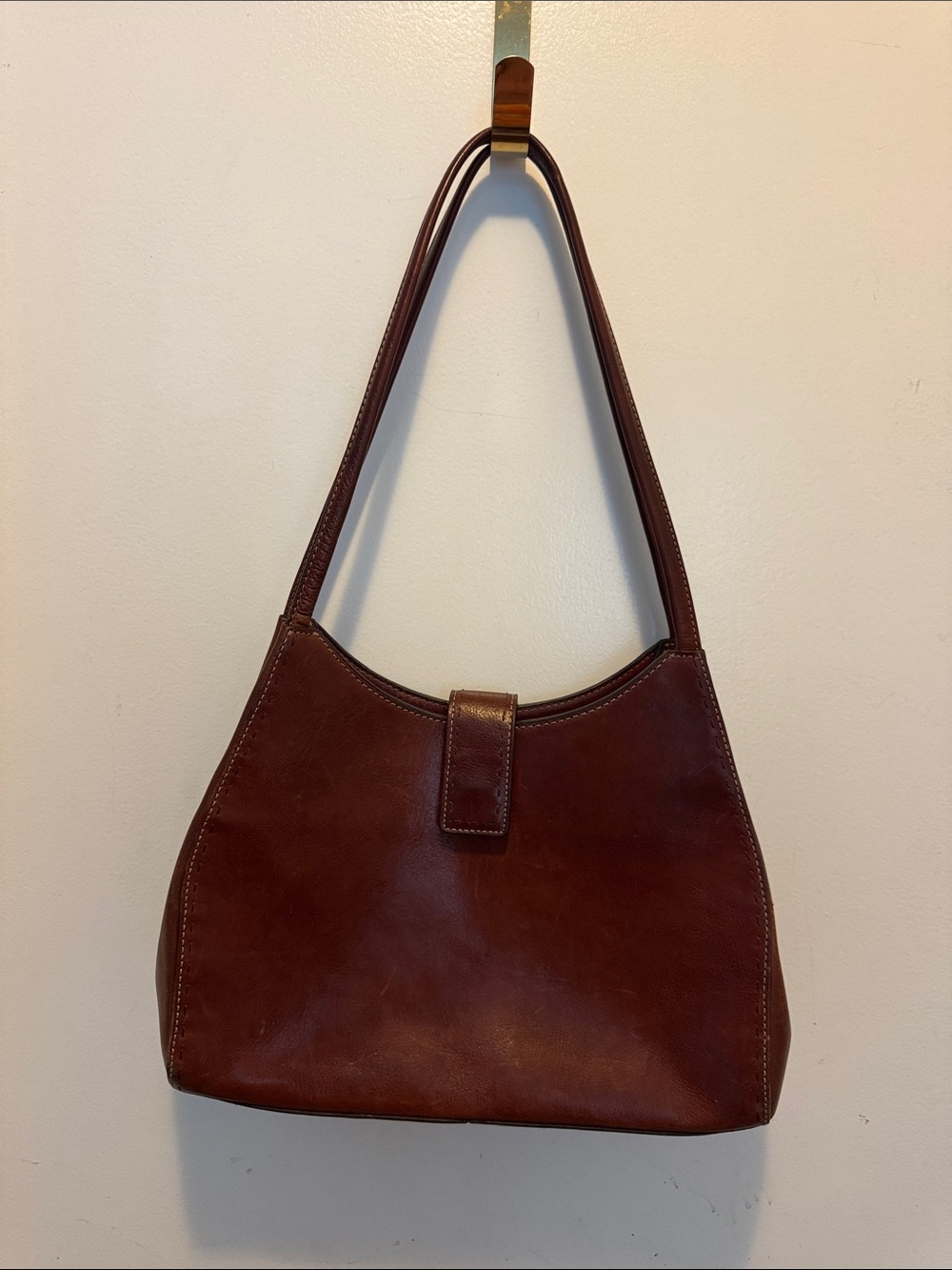 Fossil leather ladies shoulder bag - Picture 1 of 6